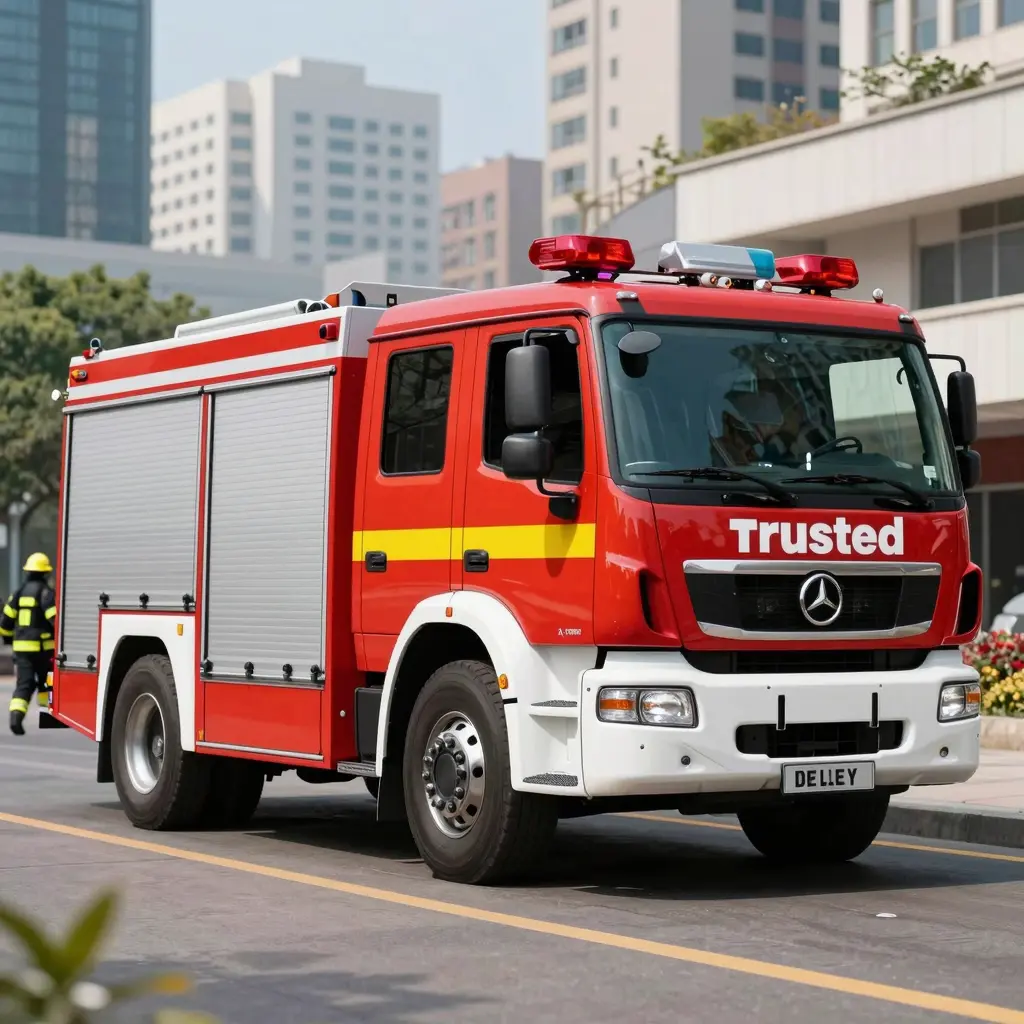 Modern Fire Truck