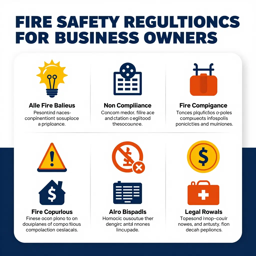 Fire Safety Compliance Infographic