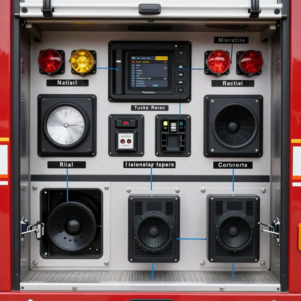 Fire Truck Center Console
