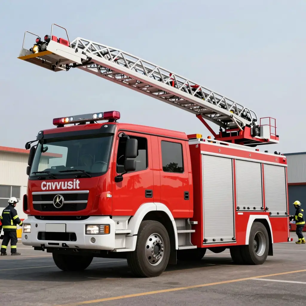 Modern Fire Truck